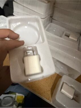 & Other Stories White USB Wall Charger Adapter